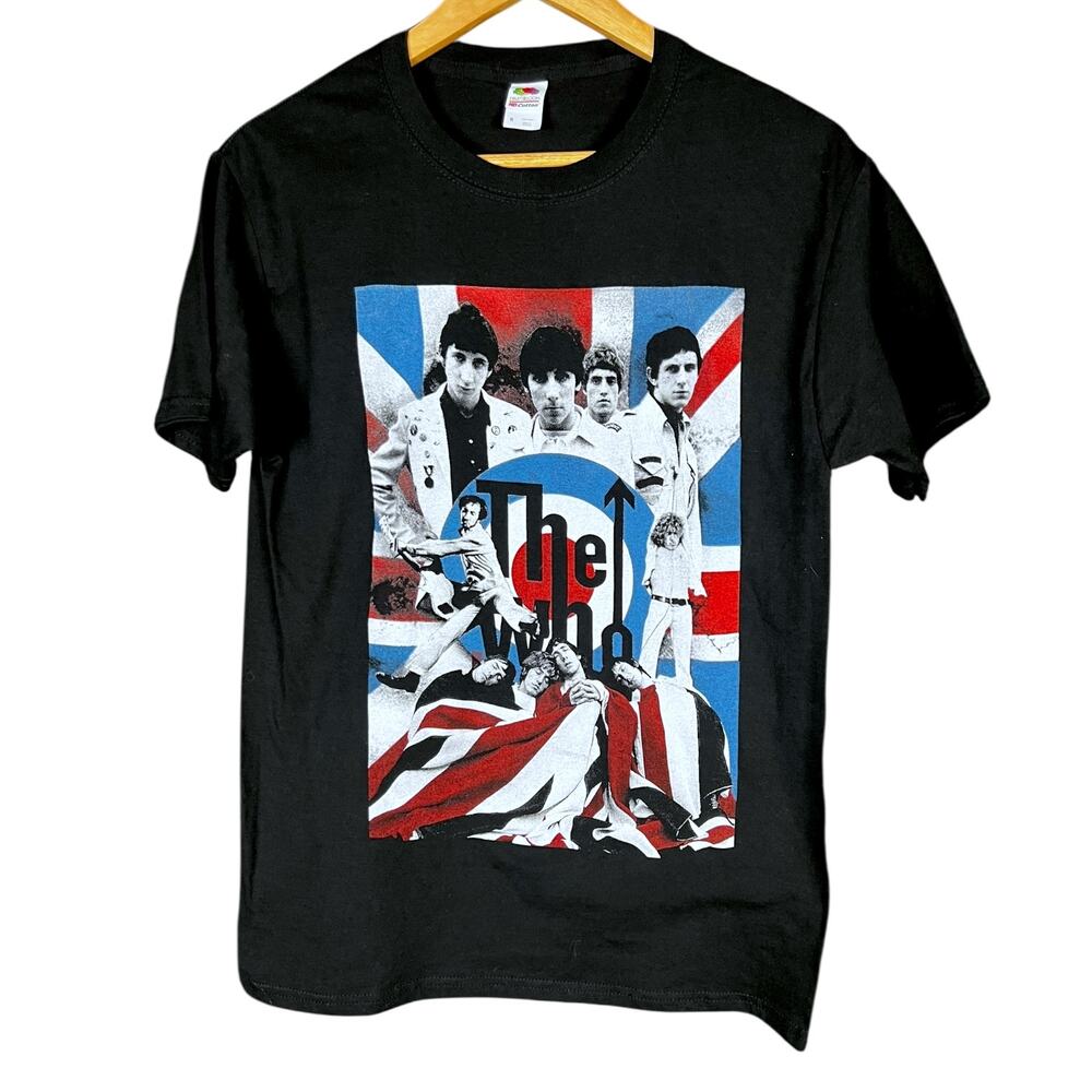 Men's The Who Hits Back 2022 North American Tour Black T-Shirt - Size Small